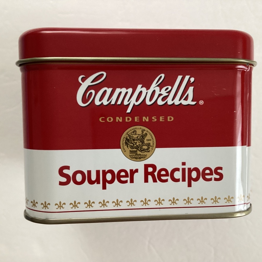 Vintage Campbell’s’s Souper Recipe Tin Box Cards Labels - Picture 10 of 11